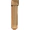 Ekena Millwork Traditional Arts and Crafts Rough Sawn Bracket w/ Offset Brace, Western Red Cedar, 6"W x 26"D x 26"H BKT0604X26X26TRA03RWR - alternate 2